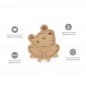 MINILAND assiette en bois grenouille +6mois