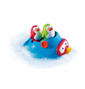 INFANTINO 3 jouets de bain squirt'N sail pingouin 6m+