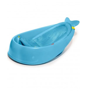 SKIP HOP vaignoire moby smart sling 3 étapes - bleu