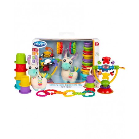 PLAYGRO  coffret cadeau lama 0m+