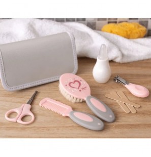 KIOKIDS Trousse de Soin bebe Rose