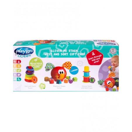 PLAYGRO coffret de jeux 1-3ans