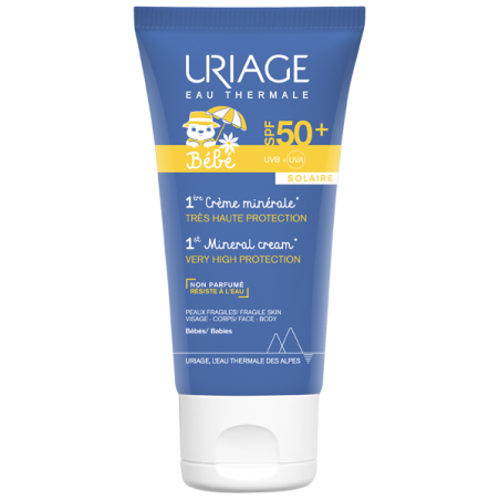 URIAGE BÉBÉ 1ère crème minérale spf 50+ | 50 ml