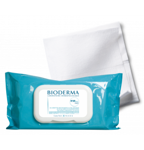 BIODERMA ABCDERM H2O lingettes | 60u