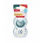 NUK Sucette Silicone Star Day & Night 6-18 mois Crocodile/Etoiles