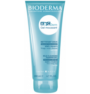 BIODERMA ABCDERM gel moussant | 200 ml