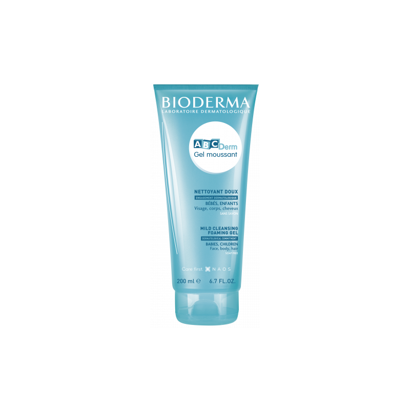 BIODERMA ABCDERM gel moussant | 200 ml