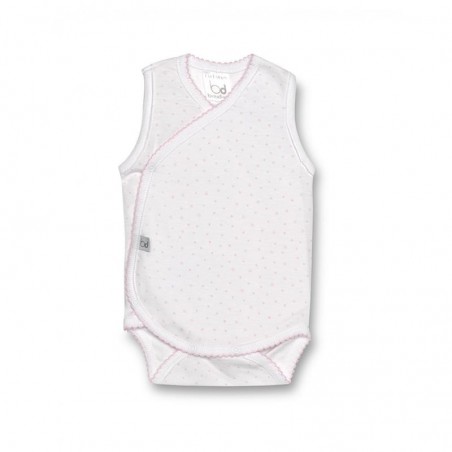 BIMBIDREAMS Body sans manches taille 3 mois stars b/rose