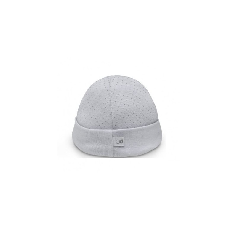 BIMBIDREAMS Bonnet dots gris