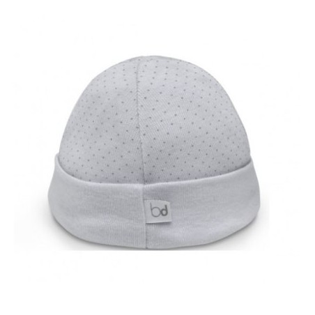 BIMBIDREAMS Bonnet dots gris