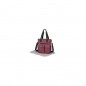 BIMBIDREAMS Sac carry en microfibre denim bordeaux