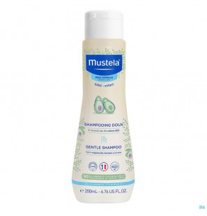 MUSTELA shampooing doux bébé à l'avocat BIO | 200 ml