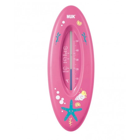 NUK Thermomètre de Bain - Rose