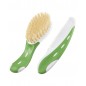 NUK Brosse à cheveux bébé avec peigne - vert