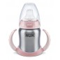 NUK Tasse Learner Stainless Steel 125ml 6-18M - Rose