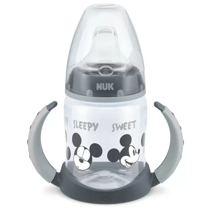 Nuk Tasse d’apprentissage Mickey 6-18mois 150ml - Gris