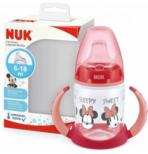 Nuk Tasse d’apprentissage Minnie 6-18mois 150ml - Rose