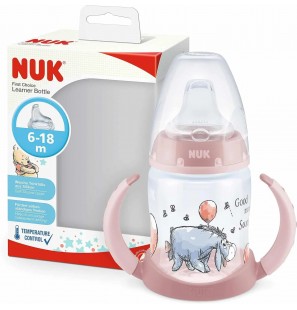 NUK Tasse d’apprentissage Winnie The Pooh 6-18mois 150ml - Rose