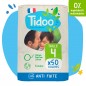 TIDOO Taille 4 (7-18kg) couches | 50 u