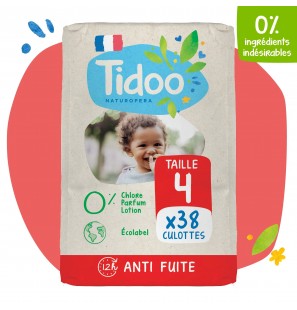 TIDOO culotte d’Apprentissage Taille 4 / 8-15Kg | 38 u