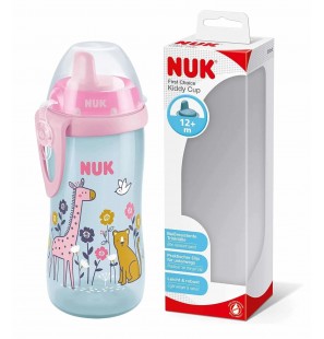 NUK Kiddy Cup 12m+ 300ml - Rose