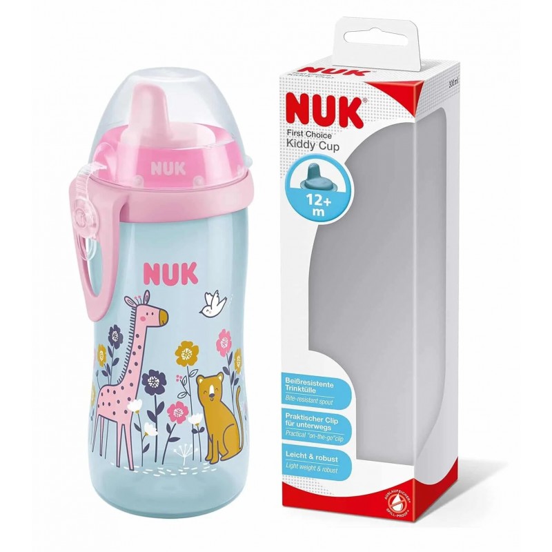 NUK Kiddy Cup 12m+ 300ml - Rose