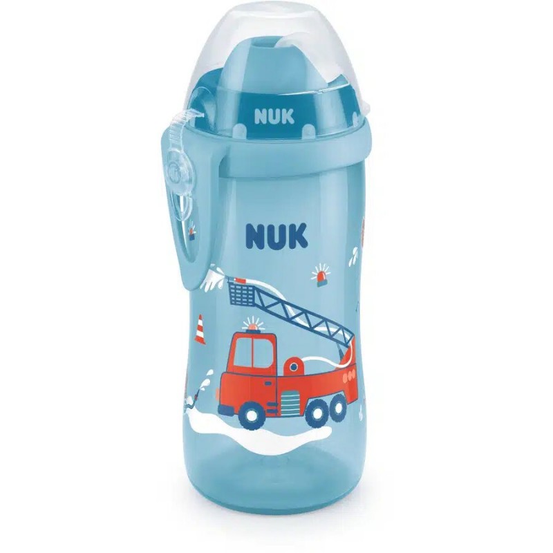 Nuk Flexi Cup avec paille 12m+  300ml - Bleu