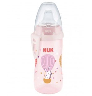 NUK Active cup embout silicone 300ml 12m+ - Rose