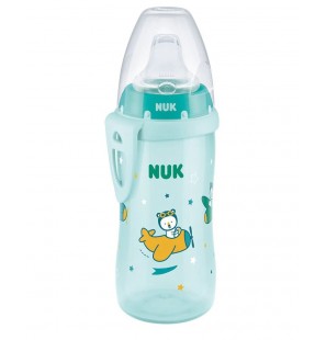 NUK Active cup embout silicone 300ml 12m+ - Vert