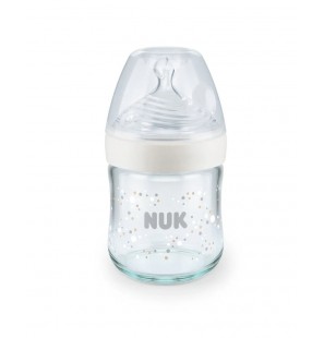 NUK Biberon En Verre Nature Sens 120ml