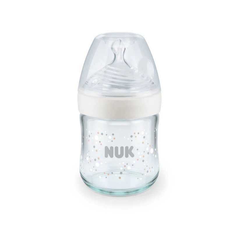 NUK Biberon En Verre Nature Sens 120ml