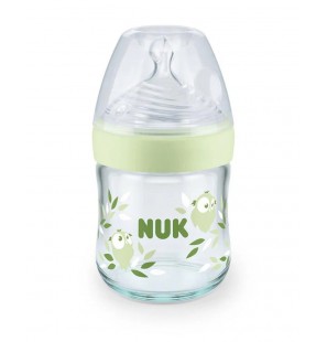 NUK Biberon En Verre Nature Sens 120ml