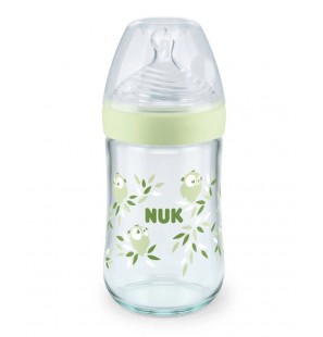 NUK Biberon En Verre Nature Sens 240ml