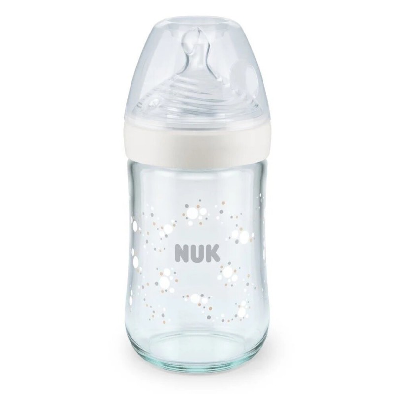 NUK Biberon En Verre Nature Sens 240ml