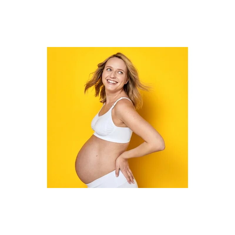 MEDELA Soutien-gorge de grossesse et d’allaitement respirant Keep Cool™  taille S blanc