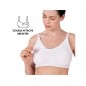 MEDELA Soutien-gorge d’allaitement et d’expression 3-en-1 taille S blanc