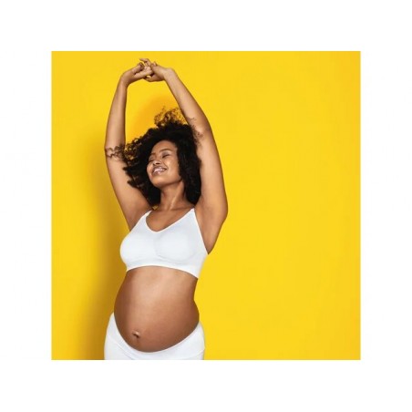 MEDELA Soutien-gorge de grossesse et d’allaitement ultra-respirant Keep Cool™ taille S blanc