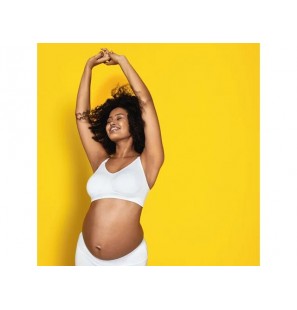 MEDELA Soutien-gorge de grossesse et d’allaitement ultra-respirant Keep Cool™ taille S blanc