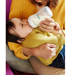 Avent Philips Biberon Natural Plastique 260 ml 1m+