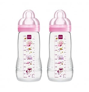 Mam biberon easy active rose 330ml