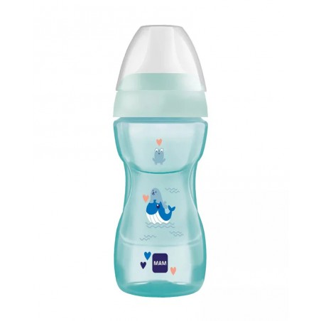 MAM Tasse Fun to Drink 270ml-Bleu