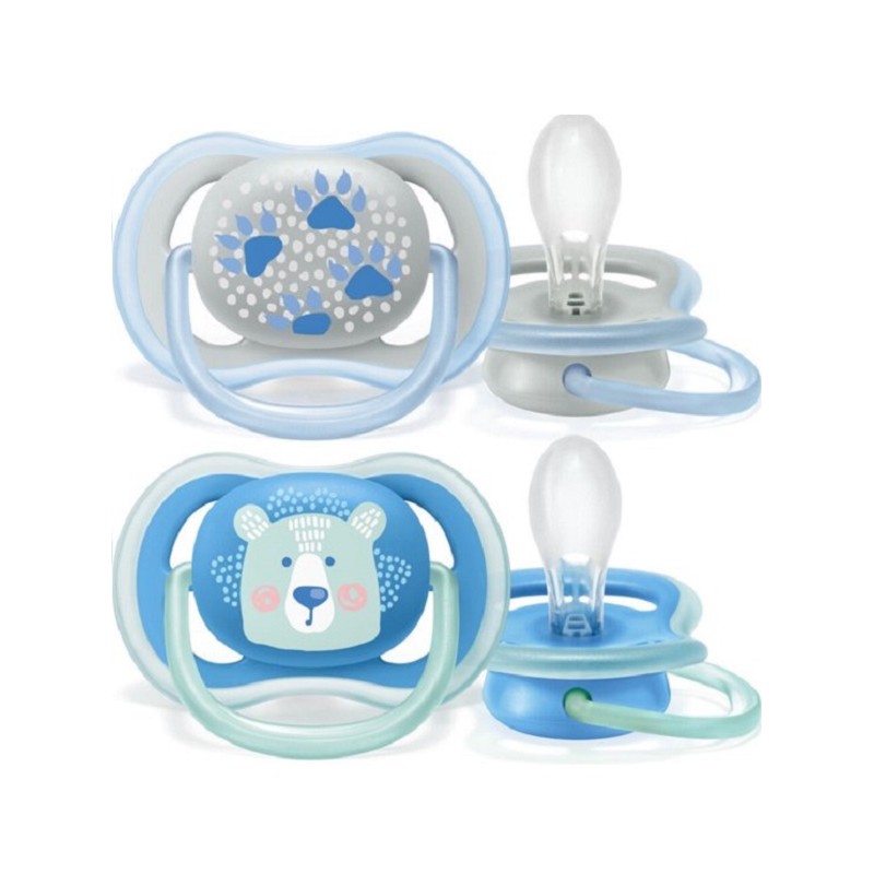 Avent Philips sucette air 6-18 M MX bleu