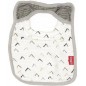 NUBY bavoir 100% coton 0m+ - gris