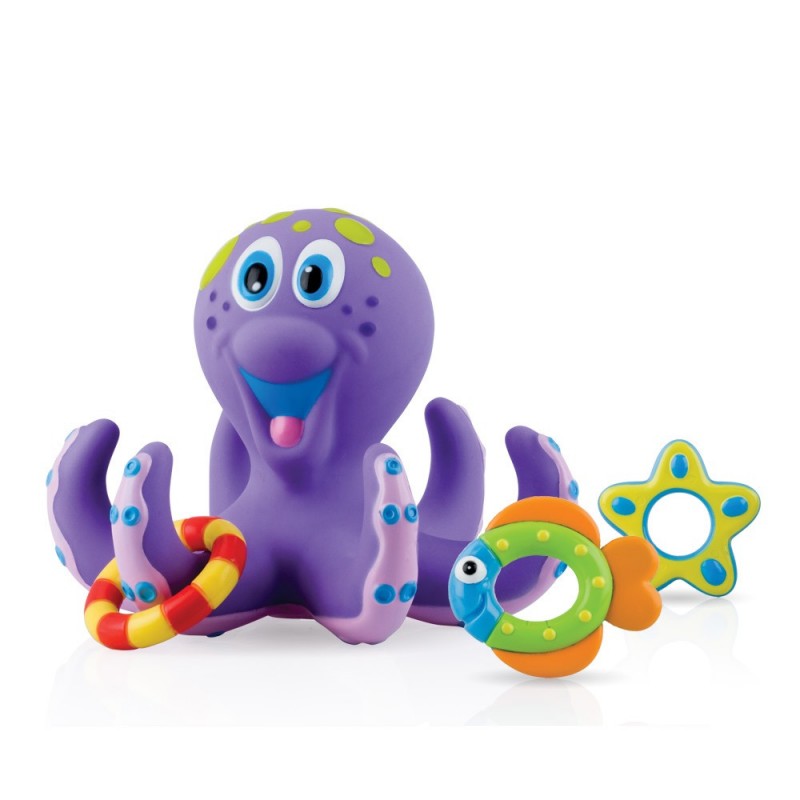 Nuby Jouet de Bain Poulpe-18 mois+