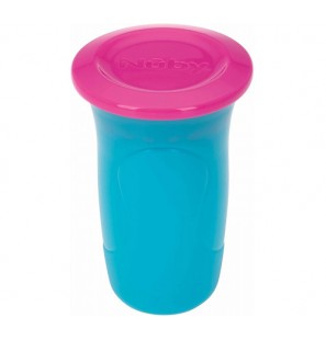 NUBY Mug Wonder 360° avec bord en silicone 300 ml 6mois