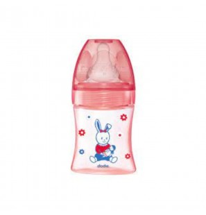 DODIE biberon initiation+ Rose Poupée 0-6M | 150 ml