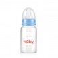 NUBY biberon en verre 120 ml + 0 mois BLEU