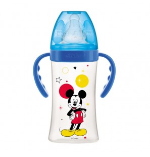 DODIE biberon initiation+ Anses Mickey Bleu +6M | 270 ml