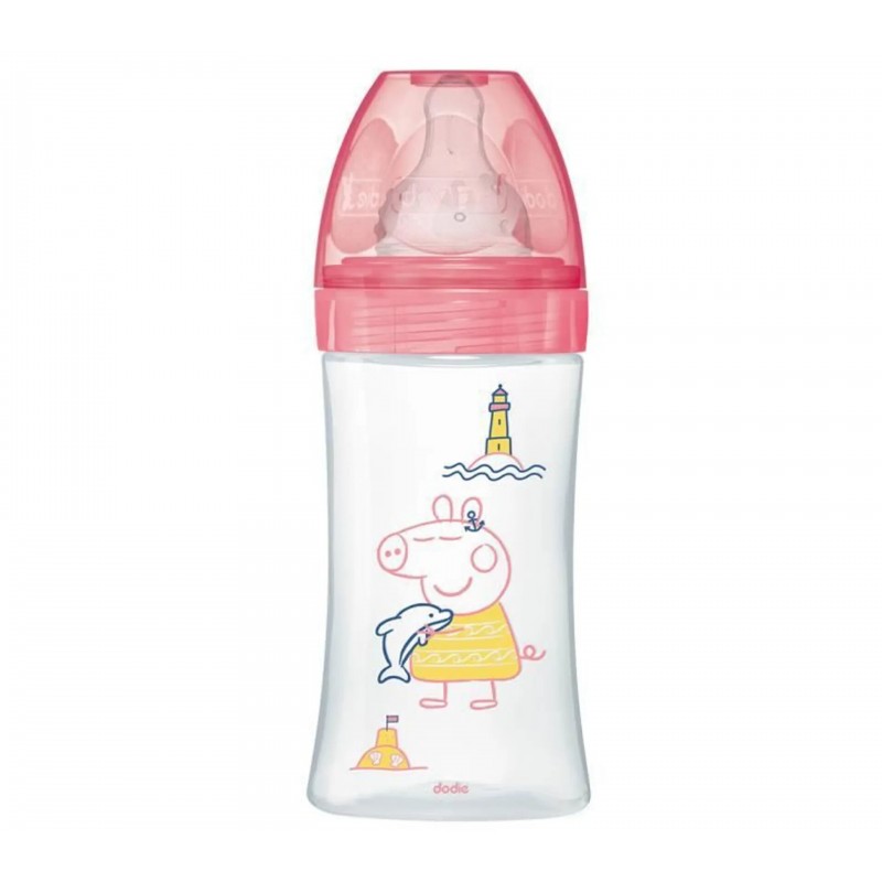 DODIE biberon initiation+ Peppa Pig 0-6M | 270 ml