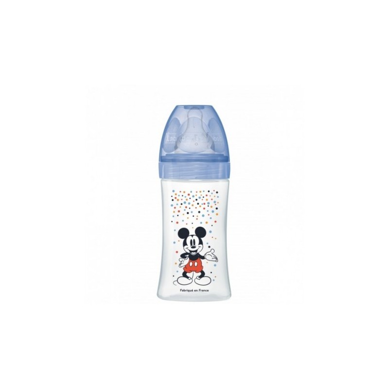 DODIE biberon initiation+ Mickey Bleu 0-6M | 270 ml